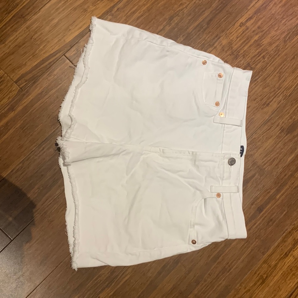 High Rise Jean shorts